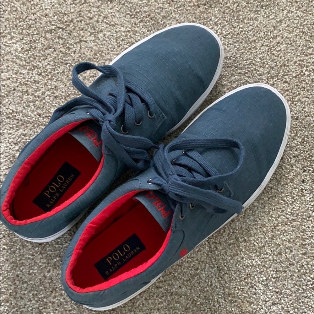 Men’s Polo Ralph Lauren canvas shoes